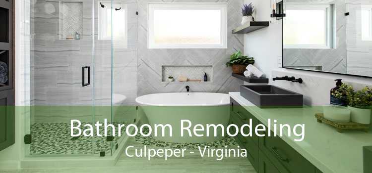 Bathroom Remodeling Culpeper - Virginia