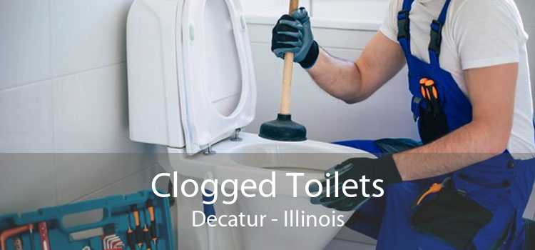 Clogged Toilets Decatur - Illinois