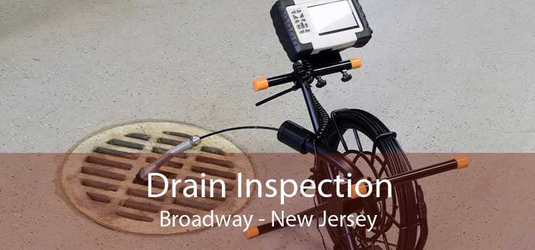 Drain Inspection Broadway - New Jersey