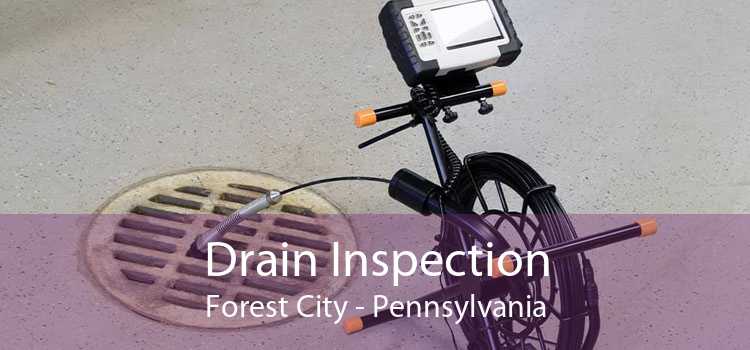 Drain Inspection Forest City - Pennsylvania