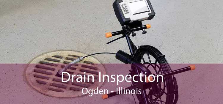 Drain Inspection Ogden - Illinois