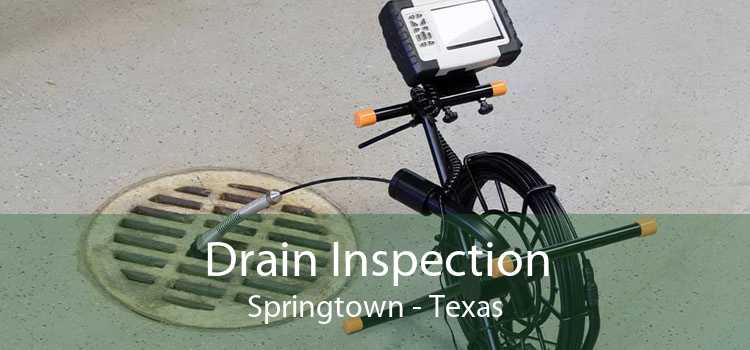 Drain Inspection Springtown - Texas