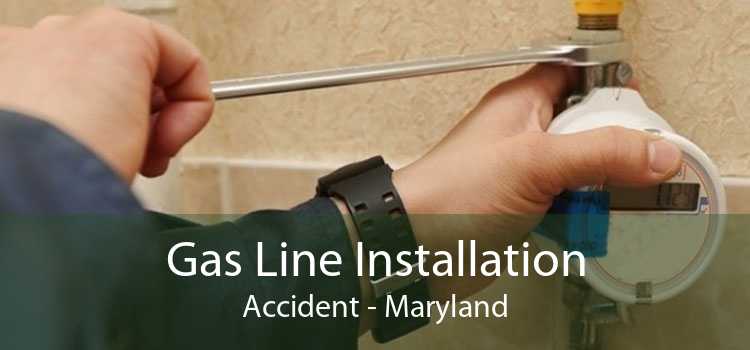 Gas Line Installation Accident - Maryland