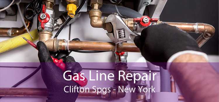 Gas Line Repair Clifton Spgs - New York