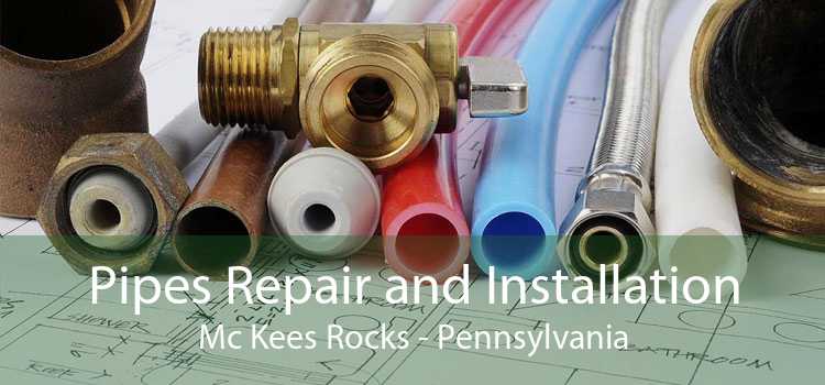Pipes Repair and Installation Mc Kees Rocks - Pennsylvania