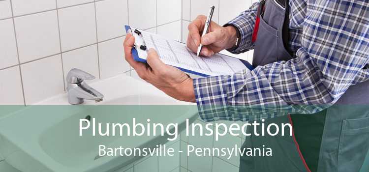 Plumbing Inspection Bartonsville - Pennsylvania