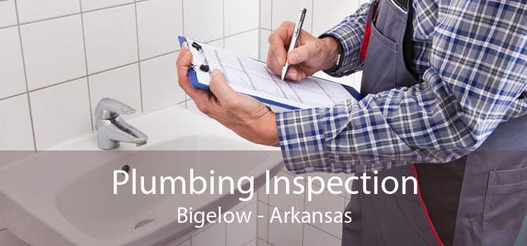 Plumbing Inspection Bigelow - Arkansas