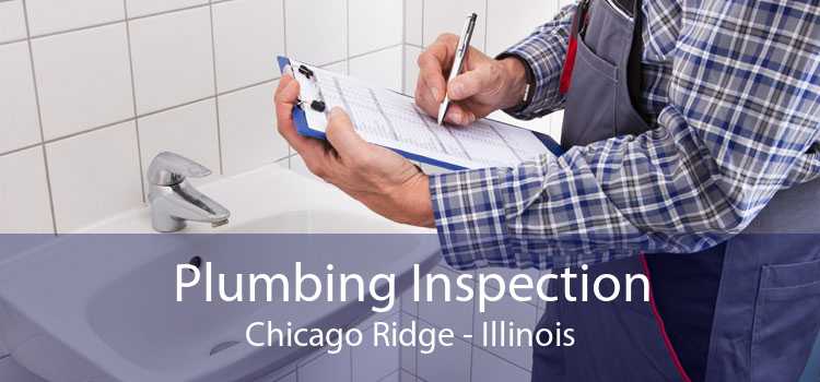 Plumbing Inspection Chicago Ridge - Illinois