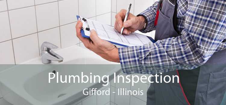 Plumbing Inspection Gifford - Illinois