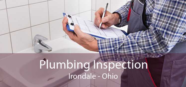 Plumbing Inspection Irondale - Ohio