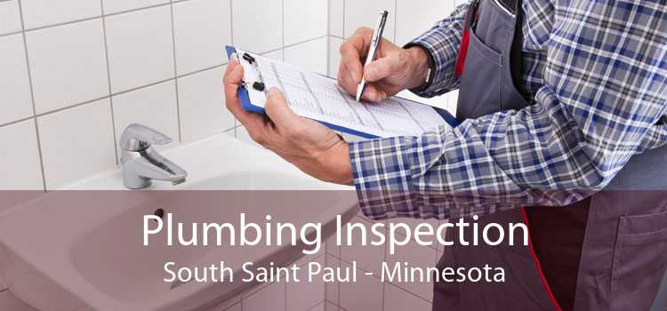 Plumbing Inspection South Saint Paul - Minnesota