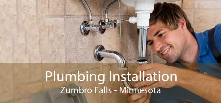 Plumbing Installation Zumbro Falls - Minnesota