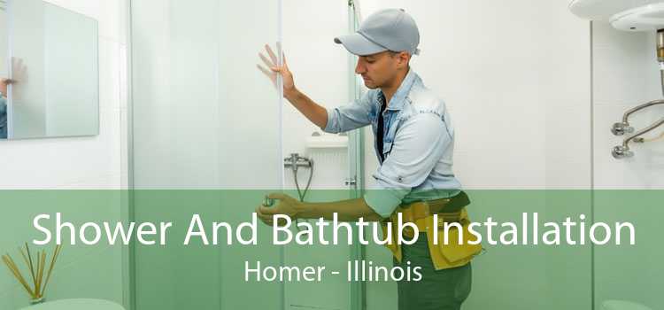 Shower And Bathtub Installation Homer - Illinois