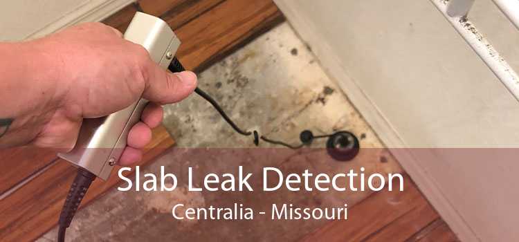 Slab Leak Detection Centralia - Missouri