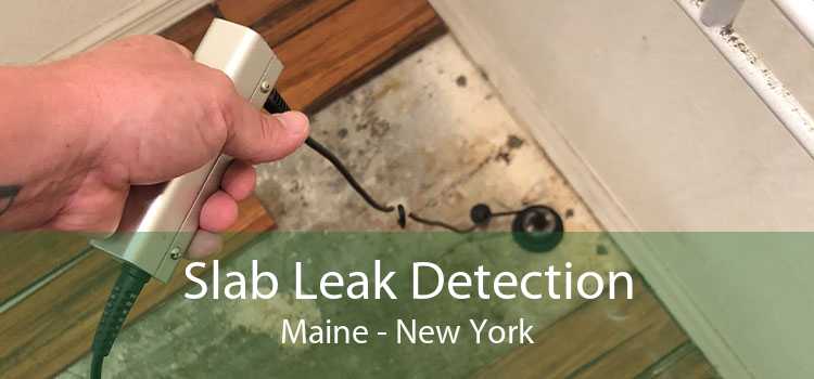 Slab Leak Detection Maine - New York