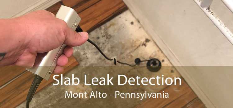 Slab Leak Detection Mont Alto - Pennsylvania