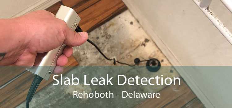 Slab Leak Detection Rehoboth - Delaware