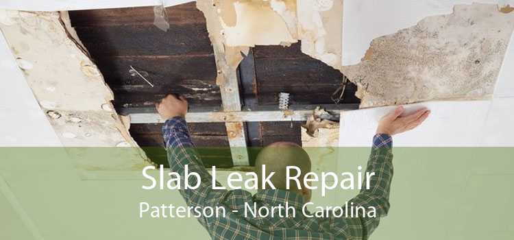 Slab Leak Repair Patterson - North Carolina