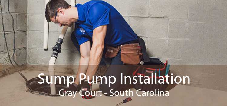 Sump Pump Installation Gray Court - South Carolina