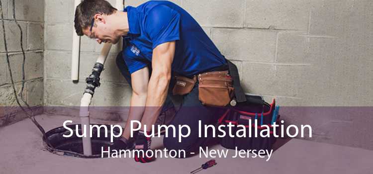 Sump Pump Installation Hammonton - New Jersey