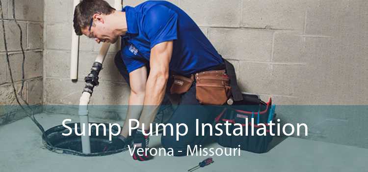 Sump Pump Installation Verona - Missouri