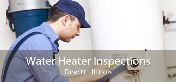 Water Heater Inspections Dewitt - Illinois