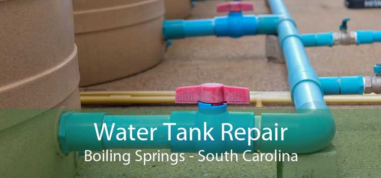 Water Tank Repair Boiling Springs - South Carolina