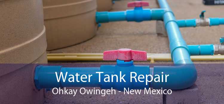 Water Tank Repair Ohkay Owingeh - New Mexico