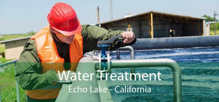 Water Treatment Echo Lake - California